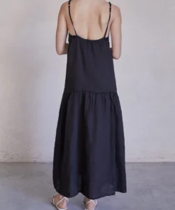 ALOHAS Naturalist Black Dress Clothing