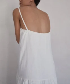ALOHAS Clothing Naturalist Off White Dress