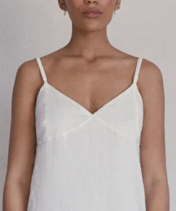 ALOHAS Clothing Naturalist Off White Dress