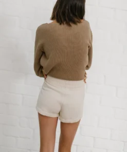 ALOHAS Nice Knit Short Off White