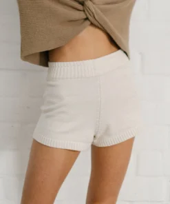 ALOHAS Nice Knit Short Off White