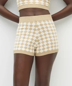 ALOHAS Clothing Nice Shorts Scacchi Toasted Almond Beige 8 ALOHAS Clothing Nice Shorts Scacchi Toasted Almond Beige