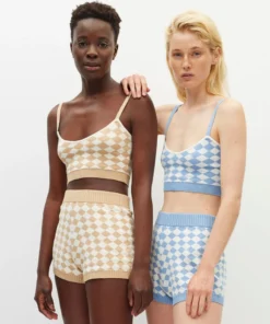 ALOHAS Clothing Nice Shorts Scacchi Toasted Almond Beige 10 ALOHAS Clothing Nice Shorts Scacchi Toasted Almond Beige