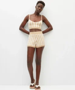 ALOHAS Clothing Nice Shorts Scacchi Toasted Almond Beige 11 ALOHAS Clothing Nice Shorts Scacchi Toasted Almond Beige