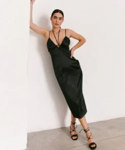 ALOHAS Clothing Night Owl Dress Black