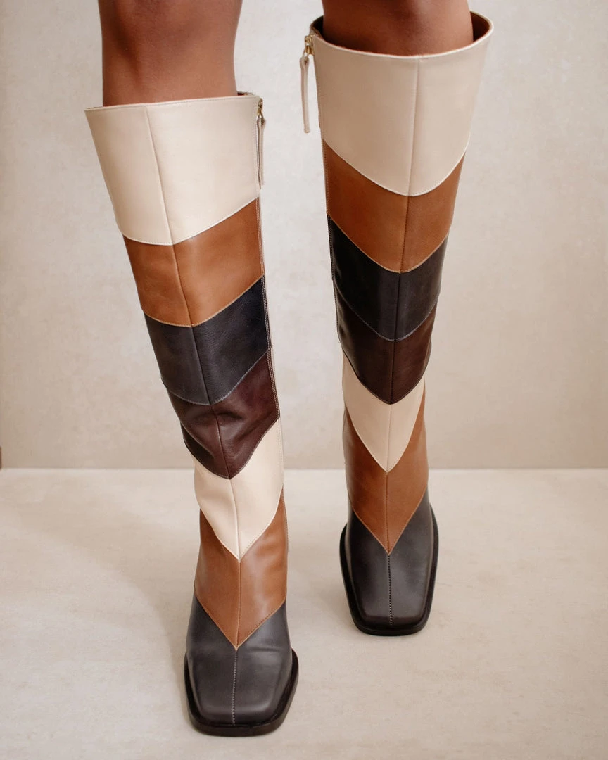 ALOHAS North Patchwork Vintage Shoes 5 ALOHAS North Patchwork Vintage Shoes