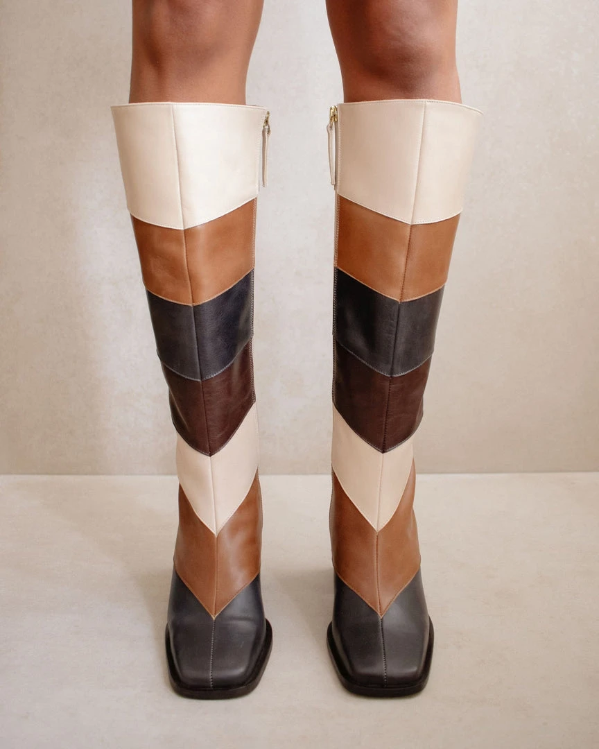 ALOHAS North Patchwork Vintage Shoes 4 ALOHAS North Patchwork Vintage Shoes