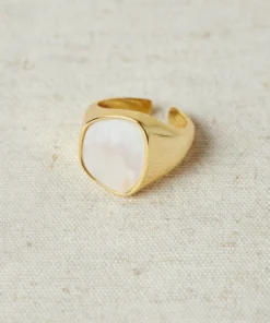 ALOHAS Accessories Opaline Ring Gold