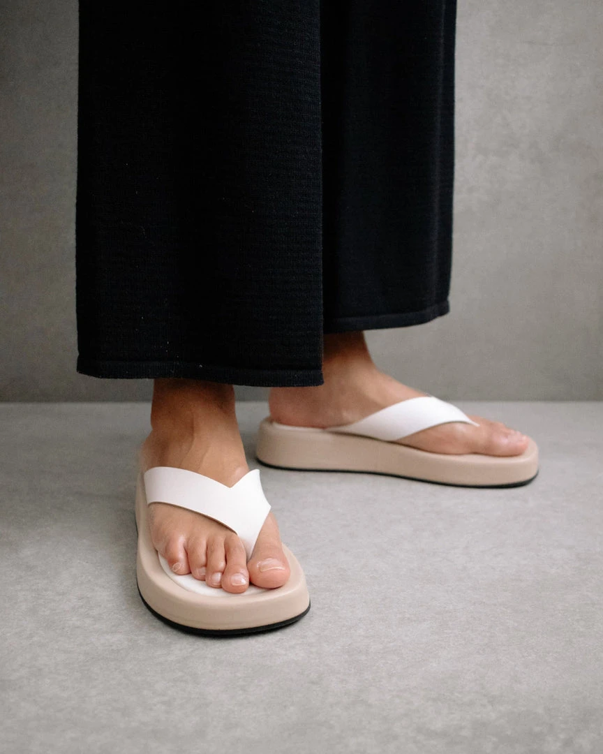 ALOHAS Overcast Stone Beige Ivory Shoes 6 ALOHAS Overcast Stone Beige Ivory Shoes