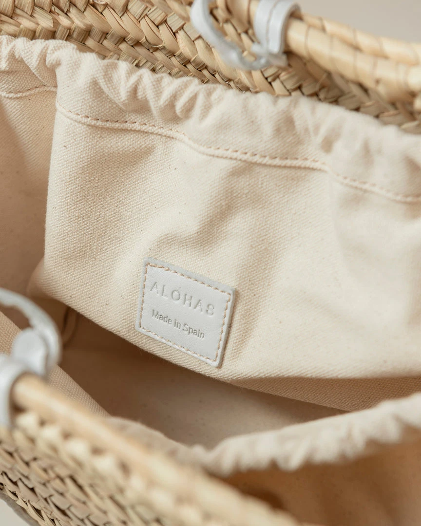 ALOHAS Accessories Palmette Silver Bright White 7 ALOHAS Accessories Palmette Silver Bright White