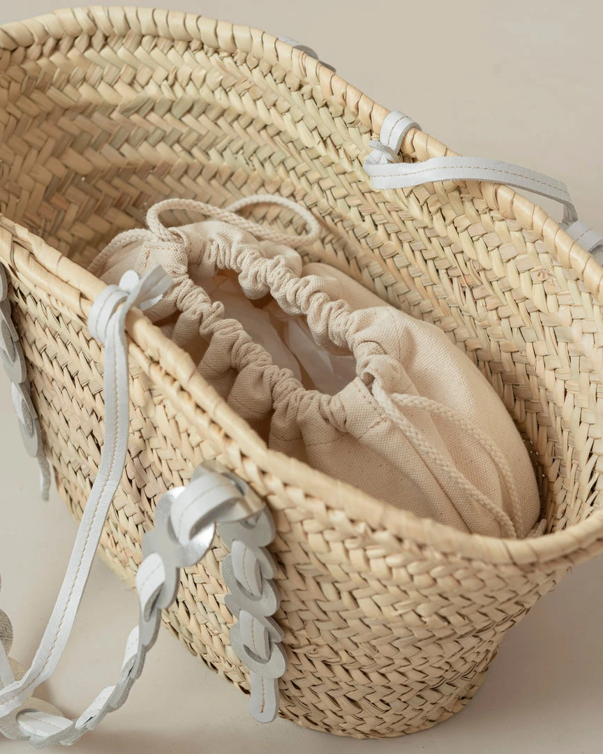 ALOHAS Accessories Palmette Silver Bright White 5 ALOHAS Accessories Palmette Silver Bright White