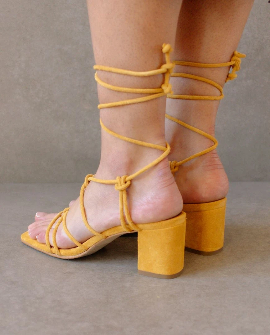 ALOHAS Paloma Misted Yellow Shoes 8 ALOHAS Paloma Misted Yellow Shoes