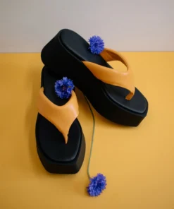 Svegan Pancake Peachy Orange Shoes