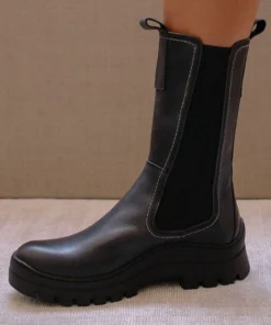 ALOHAS Shoes Pick Me Up Black Leather