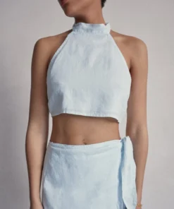 ALOHAS Clothing Poetry Baby Blue Top