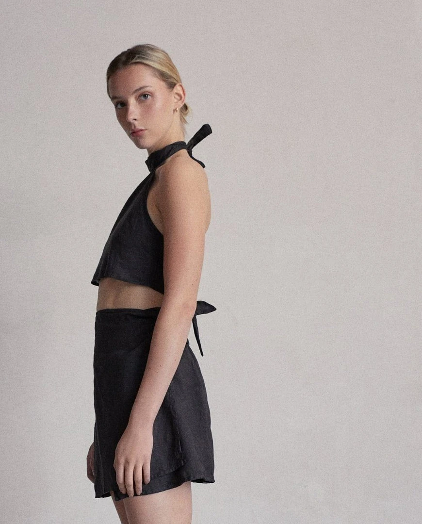 ALOHAS Poetry Black Top 6 ALOHAS Poetry Black Top