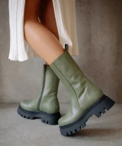 ALOHAS Shoes Press Dusty Olive