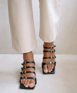 ALOHAS Shoes Prickly Black