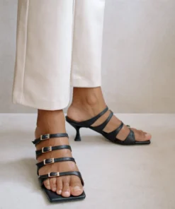 ALOHAS Shoes Prickly Black