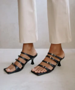 ALOHAS Shoes Prickly Black