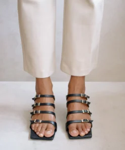 ALOHAS Shoes Prickly Black