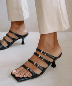 ALOHAS Shoes Prickly Black