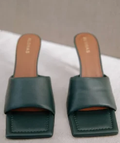 ALOHAS Puffy Forest Green Shoes