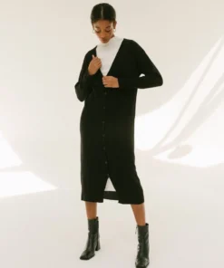 ALOHAS Pursuit Cardigan Black