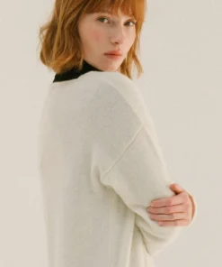 ALOHAS Clothing Pursuit Cardigan Ivory