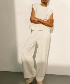 ALOHAS Clothing Ristretto Pants Ivory 15 ALOHAS Clothing Ristretto Pants Ivory