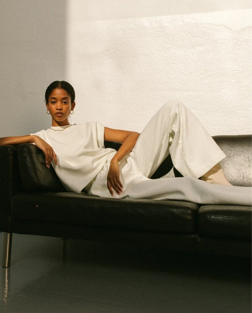 ALOHAS Clothing Ristretto Pants Ivory 6 ALOHAS Clothing Ristretto Pants Ivory