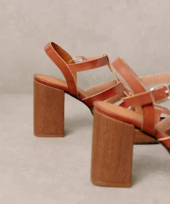 Svegan Rollers Caramel Sandals Shoes