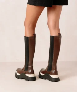 ALOHAS Roxie Chess Coffee Brown 15 ALOHAS Roxie Chess Coffee Brown