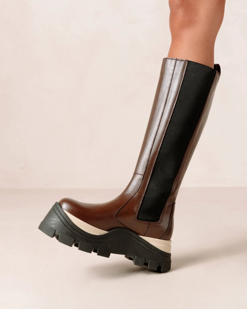 ALOHAS Roxie Chess Coffee Brown 1 ALOHAS Roxie Chess Coffee Brown