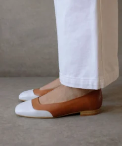 ALOHAS Shoes Salty Tan Bright White