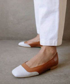 ALOHAS Shoes Salty Tan Bright White