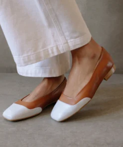 ALOHAS Shoes Salty Tan Bright White