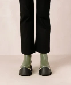 ALOHAS Shoes Sapphire Chess Dusty Olive