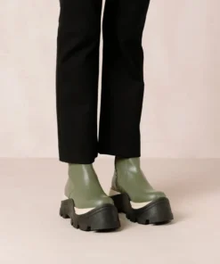 ALOHAS Shoes Sapphire Chess Dusty Olive