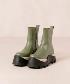 ALOHAS Shoes Sapphire Chess Dusty Olive