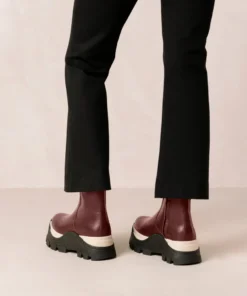 ALOHAS Sapphire Chess Wine Burgundy Shoes 12 ALOHAS Sapphire Chess Wine Burgundy Shoes