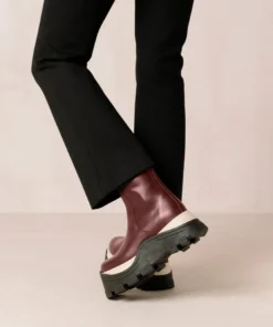 ALOHAS Sapphire Chess Wine Burgundy Shoes 15 ALOHAS Sapphire Chess Wine Burgundy Shoes