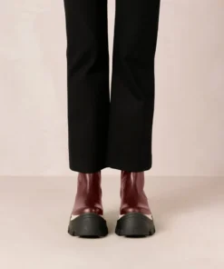 ALOHAS Sapphire Chess Wine Burgundy Shoes 13 ALOHAS Sapphire Chess Wine Burgundy Shoes