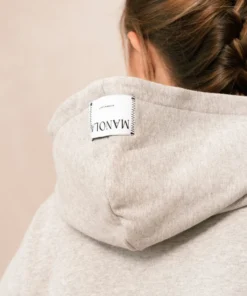 TheManola Self Love By Belen Hoodie Grey Melange Clothing