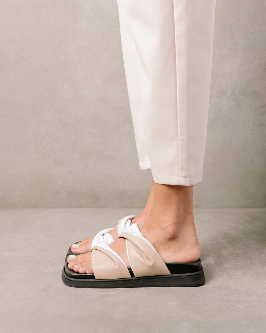 ALOHAS Shaka Bicolor Stone Beige Bright White 6 ALOHAS Shaka Bicolor Stone Beige Bright White