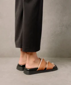 ALOHAS Shoes Shaka Bicolor Tan Ivory