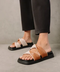 ALOHAS Shoes Shaka Bicolor Tan Ivory