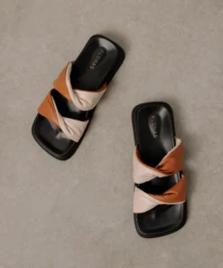 ALOHAS Shoes Shaka Bicolor Tan Ivory