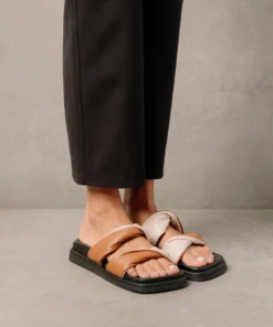 ALOHAS Shoes Shaka Bicolor Tan Ivory