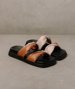 ALOHAS Shoes Shaka Bicolor Tan Ivory